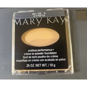 Mary Kay Endless Performance Creme to Powder Foundation, .35 oz, Beige 2
